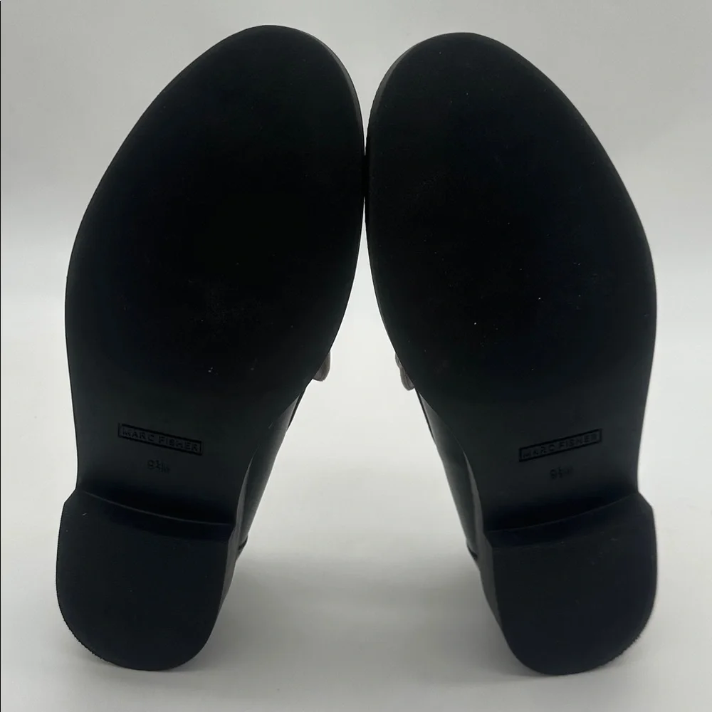 Marc Fisher Black Brown Creme MFCalixy Loafers Women’s Size 9.5M - Picture 14 of 16